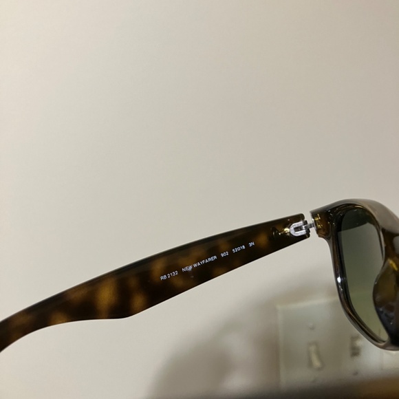 ?RAY-BAN POLARIZED GRADIENT NEW WAYFARER SUNGLASSES TORTOISE FRAME CASE & CLOTH main image 15